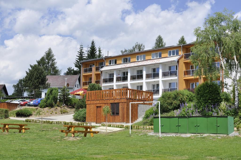 Pension Calla Dolní Vltavice Dış mekan fotoğraf