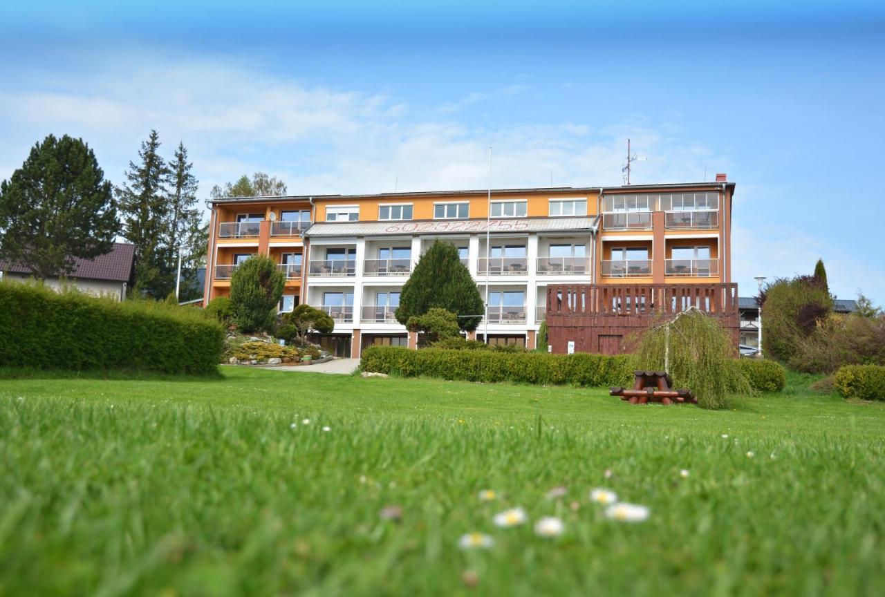Pension Calla Dolní Vltavice Dış mekan fotoğraf